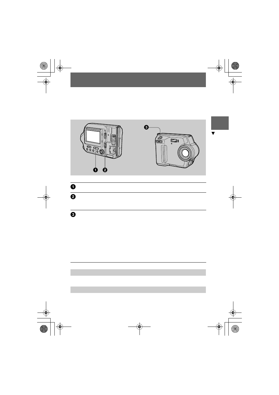 Recording moving images | Sony MVC-FD100 User Manual | Page 23 / 100