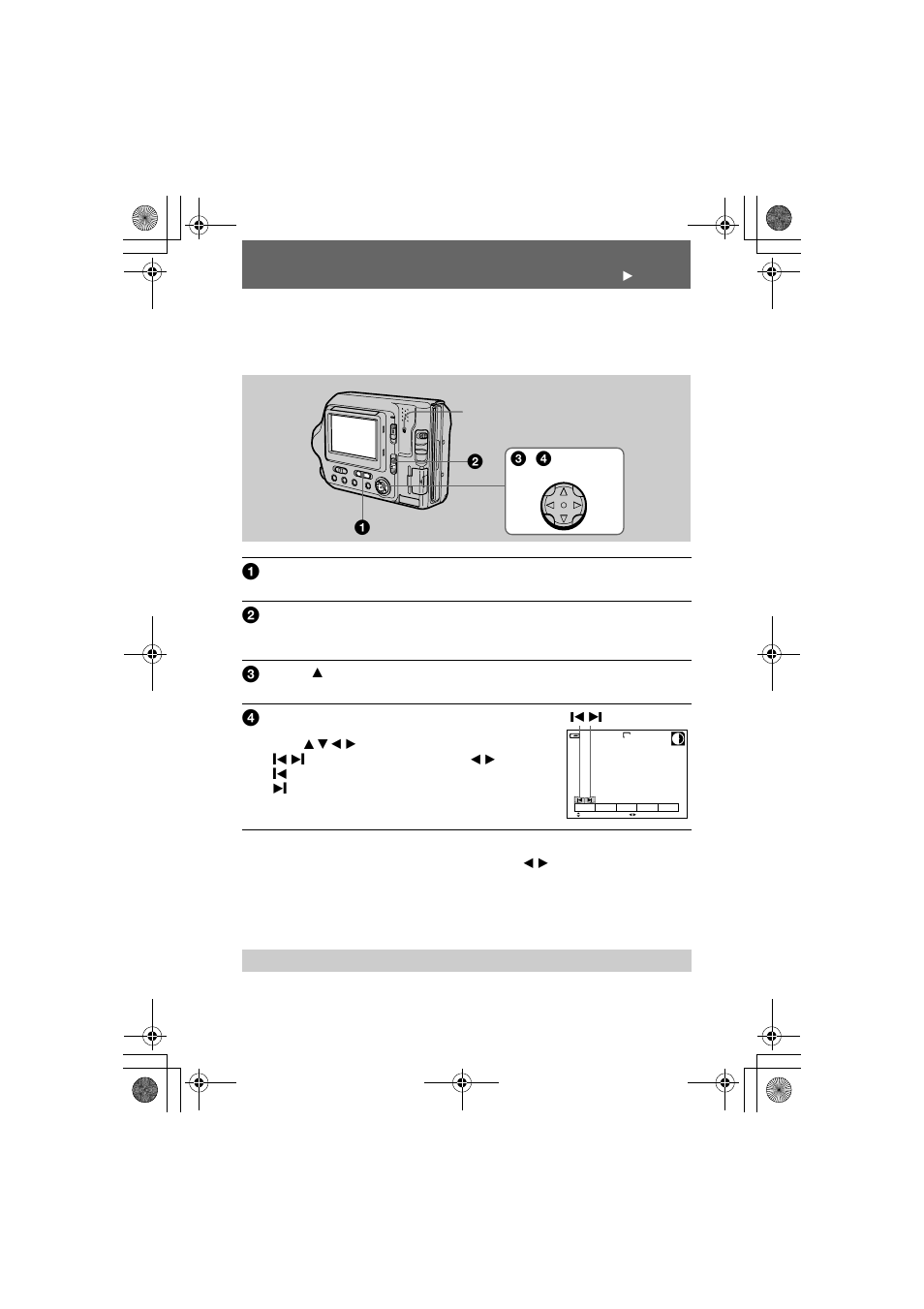 Playing back still images, Playing back still image, B playba | Sony MVC-FD100 User Manual | Page 24 / 100