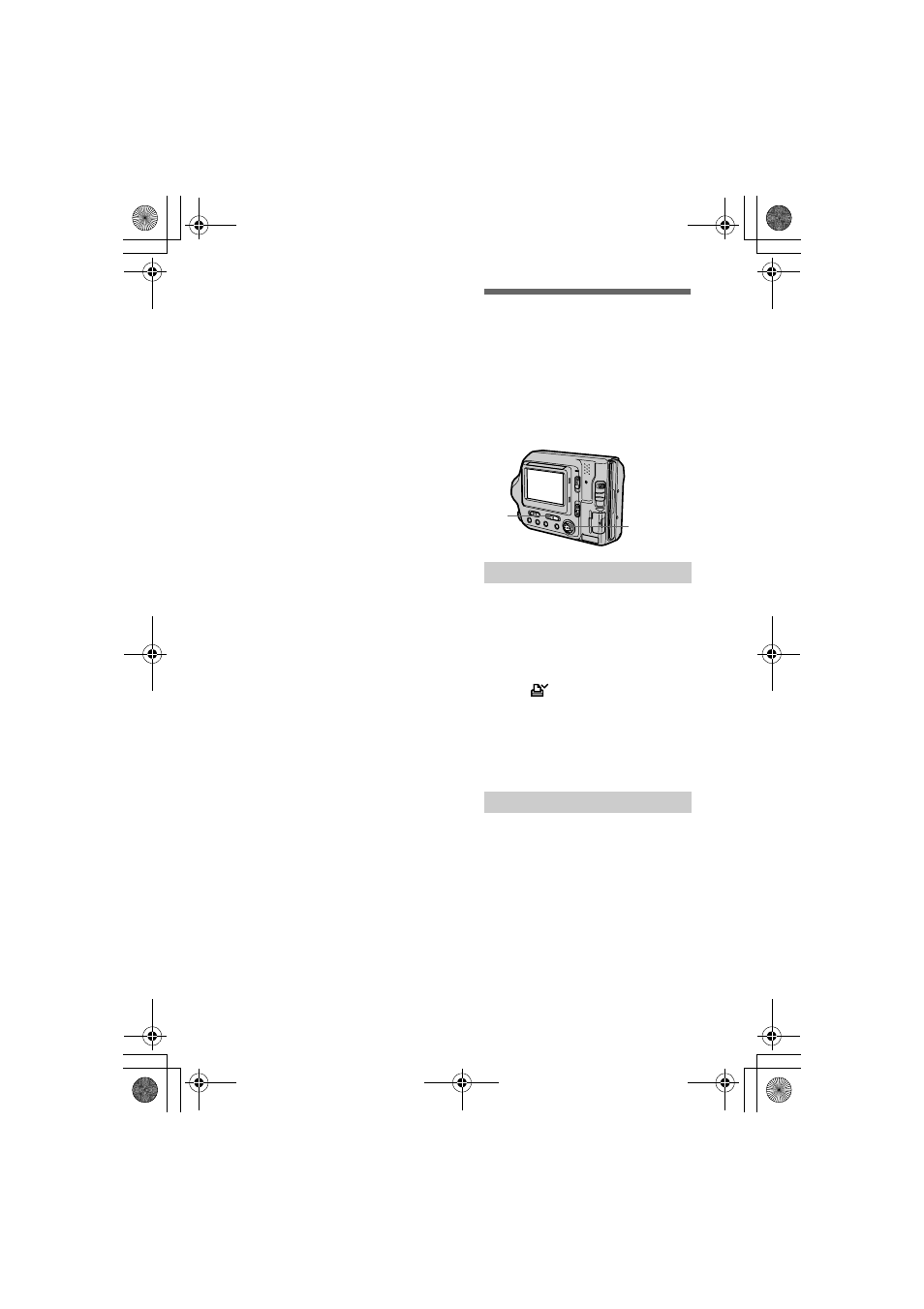 Selecting still images to print (print mark), Selecting still images to print, Print mark) | Sony MVC-FD100 User Manual | Page 80 / 100