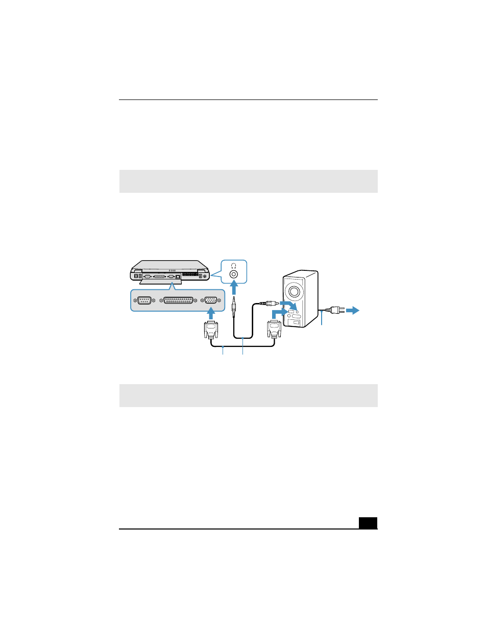 To connect a multimedia computer display, To connect a projector, To select a display | Sony PCG-FXA32 User Manual | Page 51 / 114