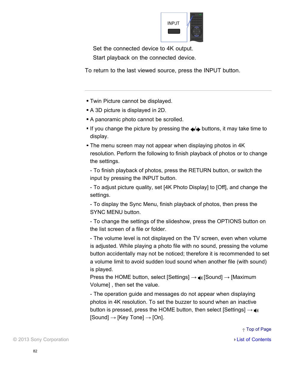 Sony XBR-65X850A User Manual | Page 88 / 249