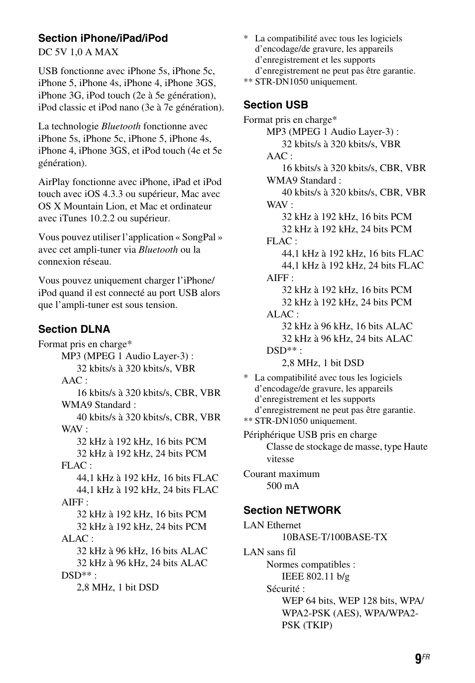 Sony STR-DN1050 User Manual | Page 23 / 116