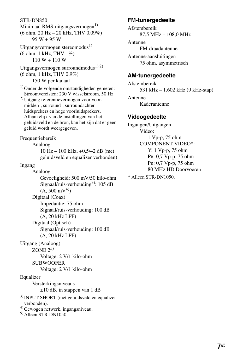 Sony STR-DN1050 User Manual | Page 69 / 116