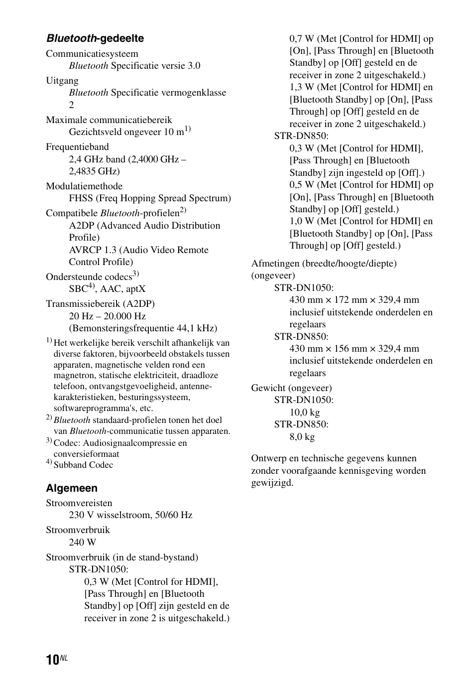 Sony STR-DN1050 User Manual | Page 72 / 116