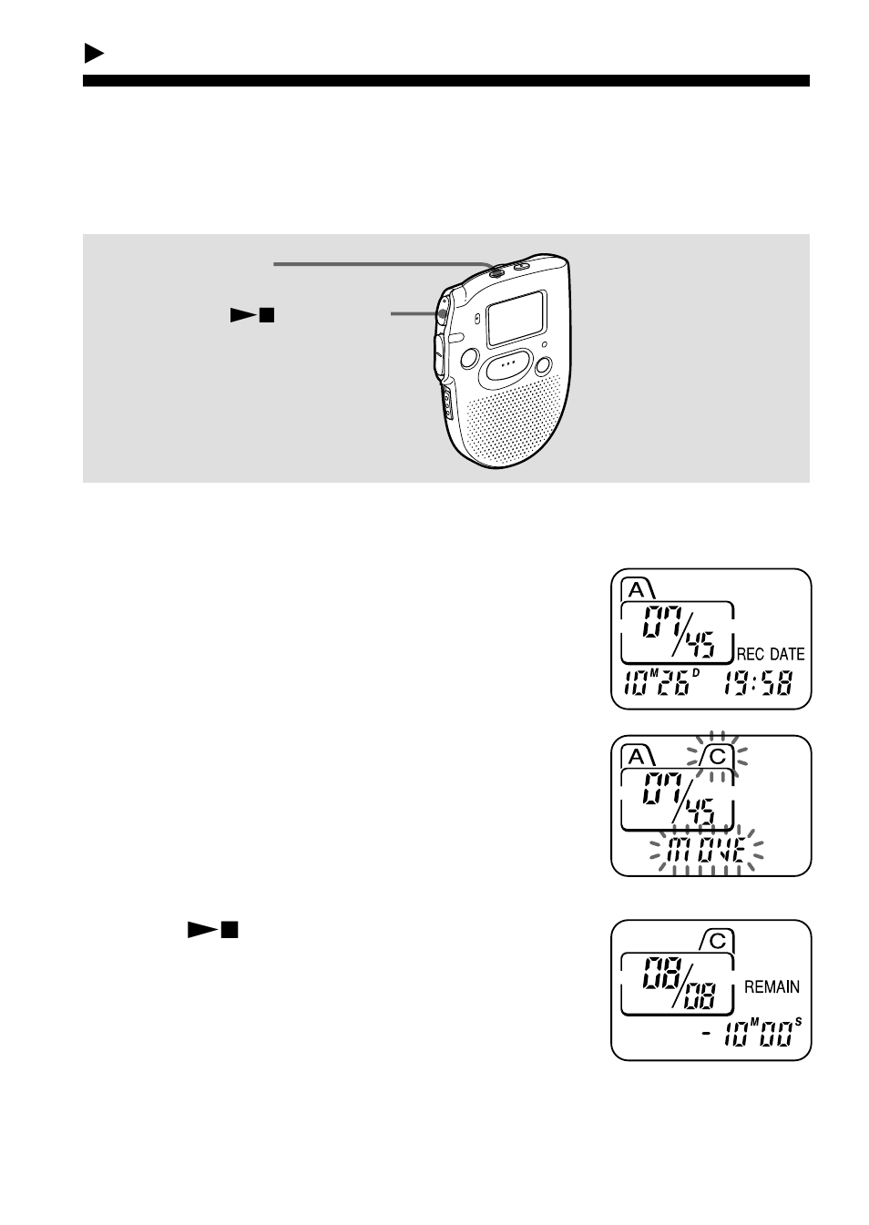 Advanced operations | Sony ICD-47 User Manual | Page 18 / 36