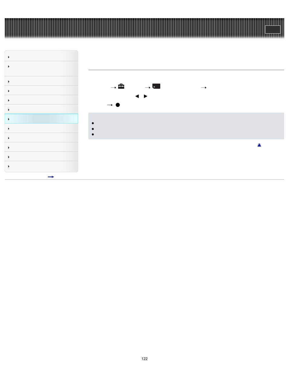 Change rec.folder, Details, Cyber-shot user guide | Sony DSC-TF1 User Manual | Page 122 / 165