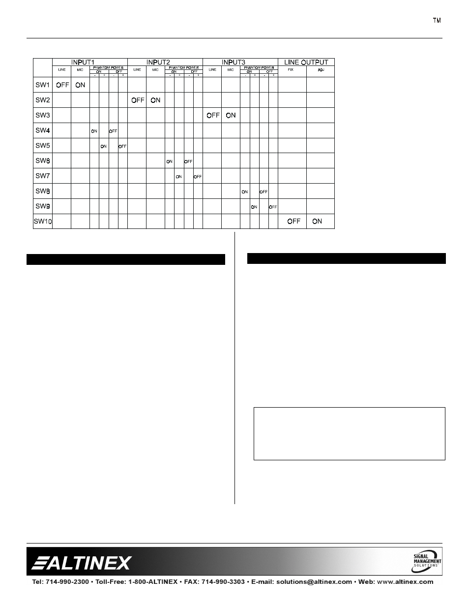 Multi-tasker | Altinex MT113-102/103 User Manual | Page 8 / 16