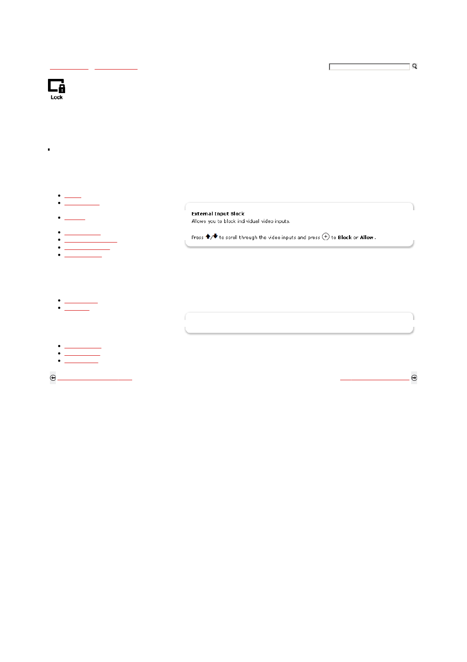 Using the parental lock, Custom rating system chart | Sony KDL-46S5100 User Manual | Page 122 / 178