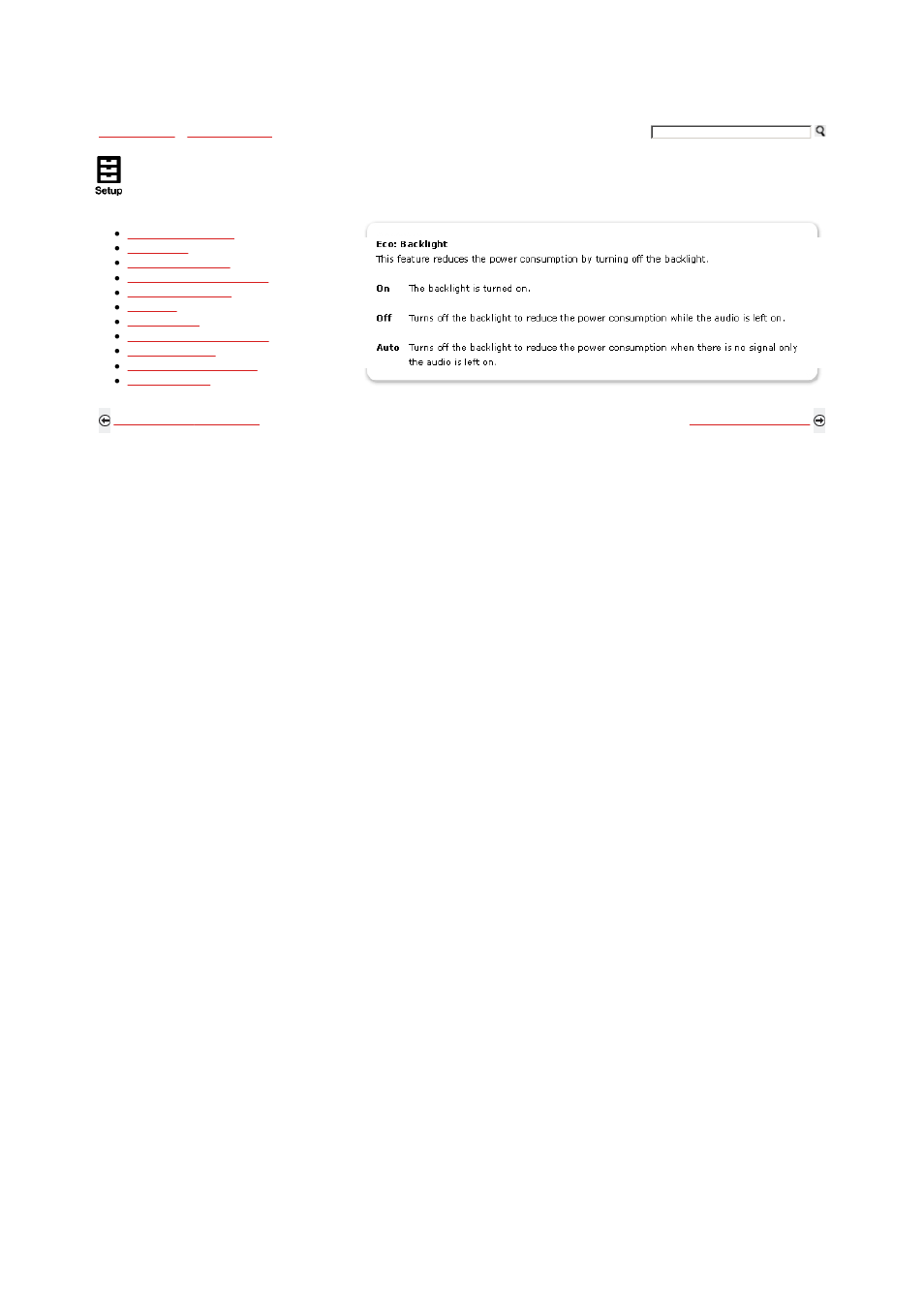Using the setup menu | Sony KDL-46S5100 User Manual | Page 137 / 178