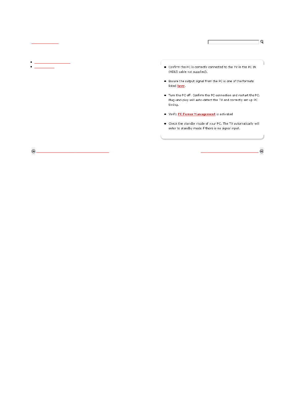 Troubleshooting - pc input | Sony KDL-46S5100 User Manual | Page 160 / 178