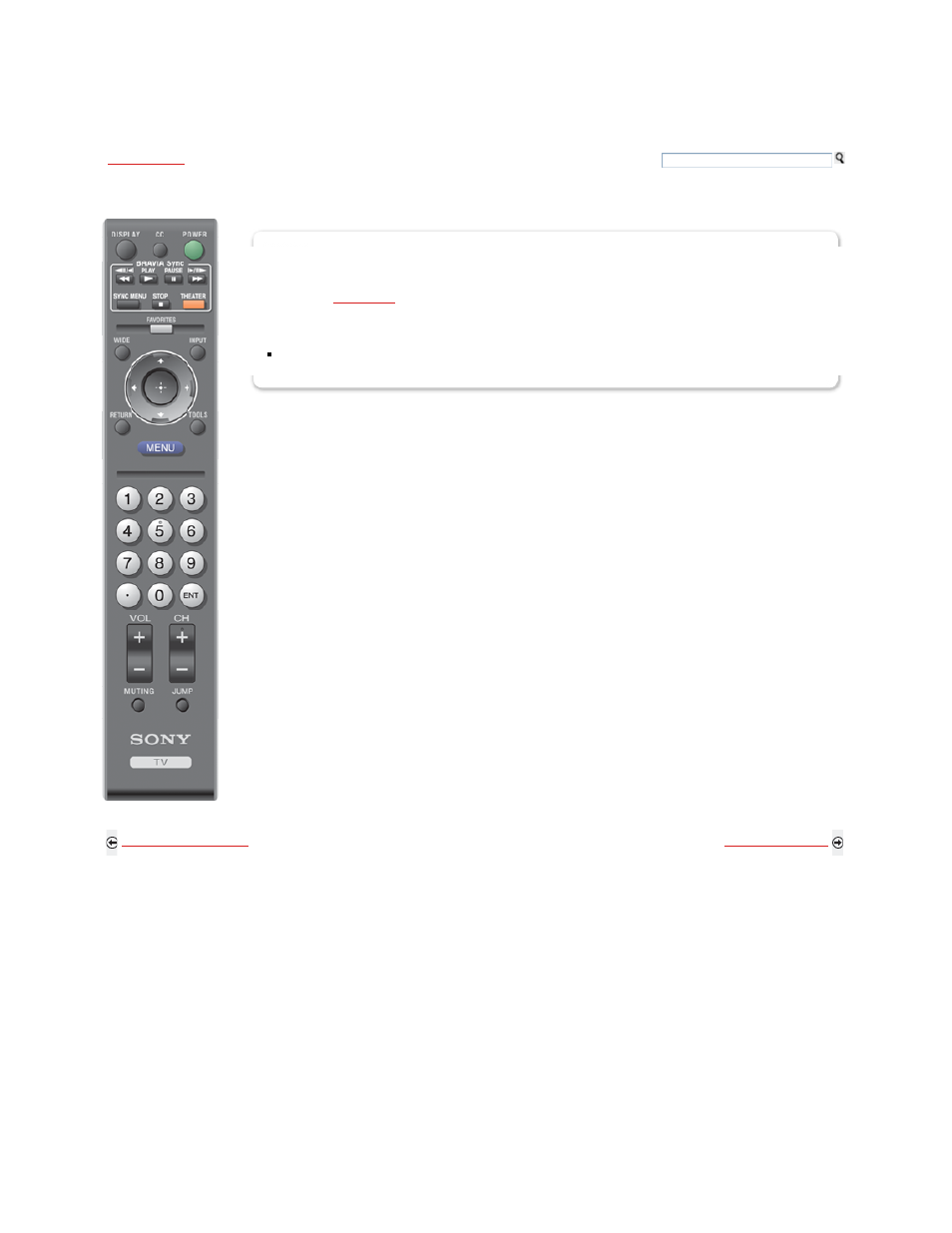 Remote control button description | Sony KDL-46S5100 User Manual | Page 43 / 178