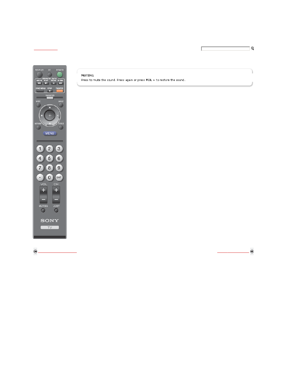 Remote control button description | Sony KDL-46S5100 User Manual | Page 57 / 178