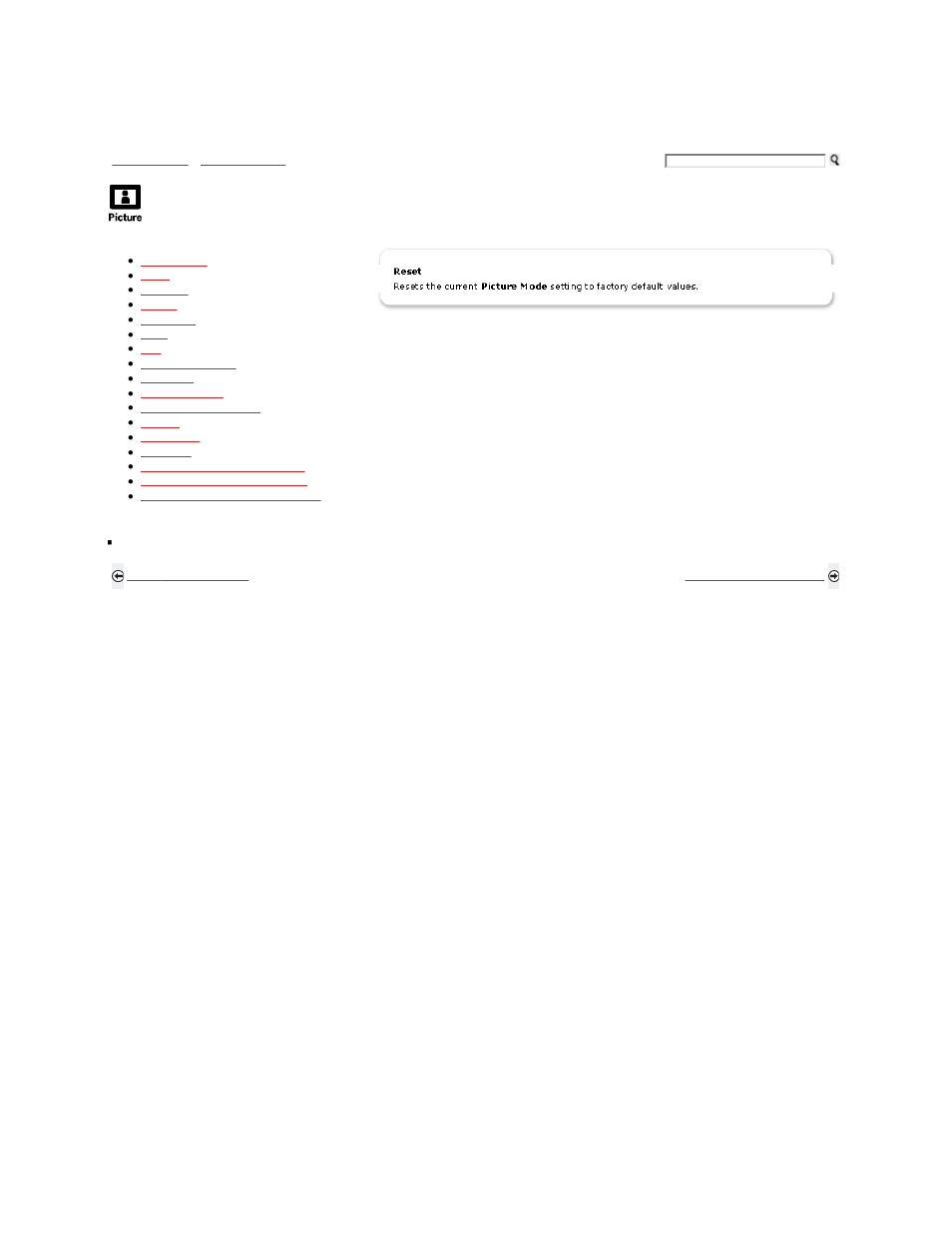 Using the picture menu | Sony KDL-46S5100 User Manual | Page 70 / 178