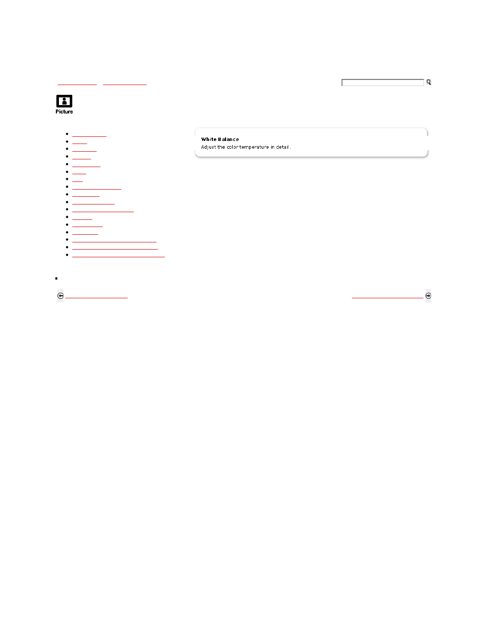 Using the picture menu | Sony KDL-46S5100 User Manual | Page 85 / 178