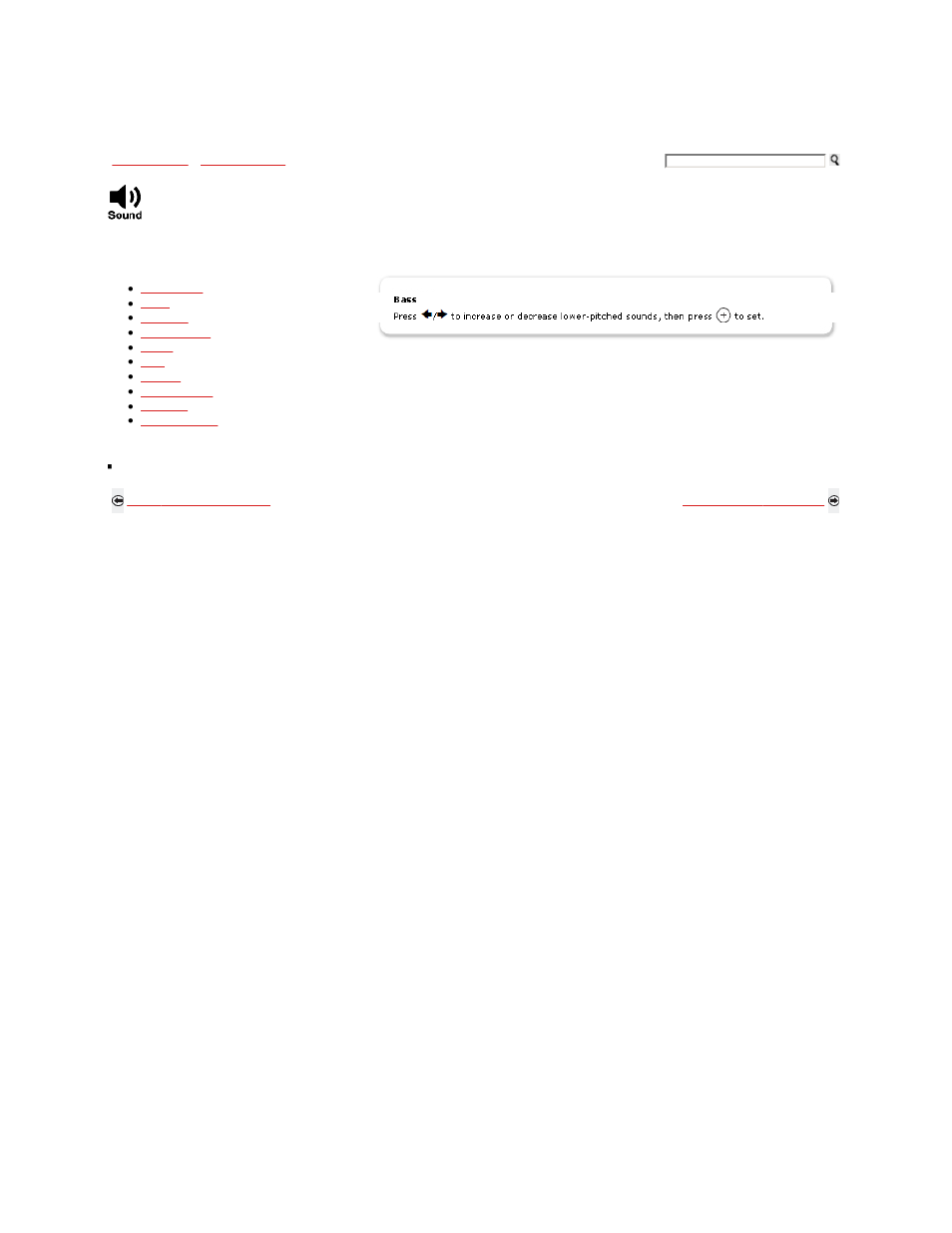 Using the sound menu | Sony KDL-46S5100 User Manual | Page 92 / 178