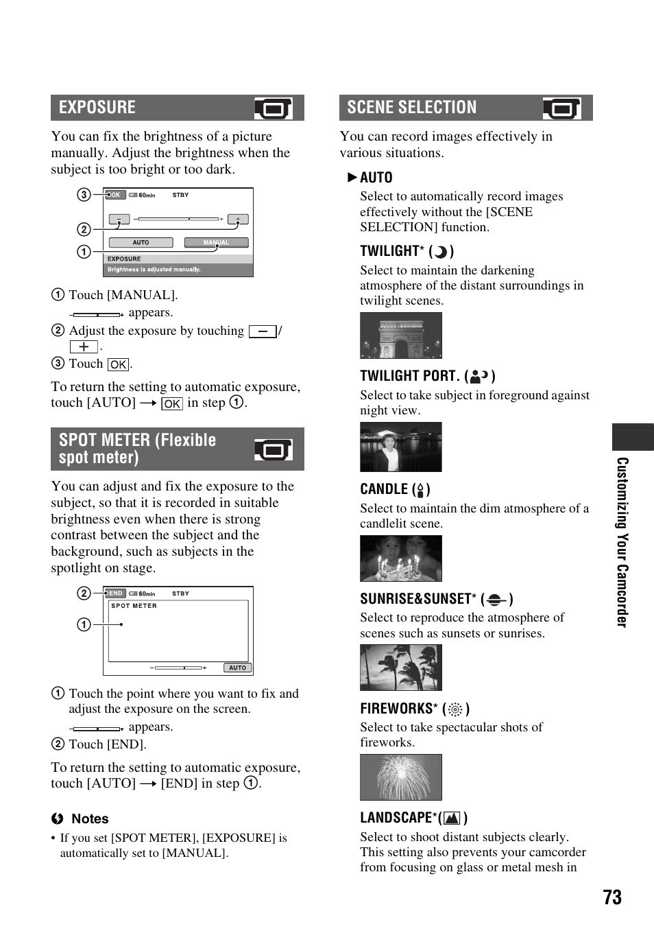 Sony HDR-CX7 User Manual | Page 73 / 109