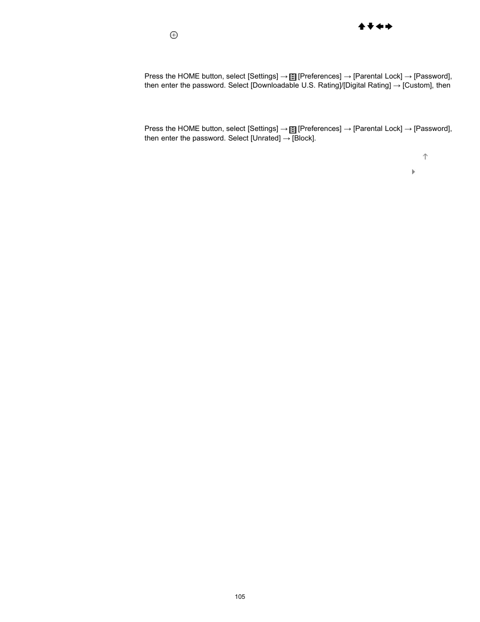 Sony XBR-55X900A User Manual | Page 105 / 211