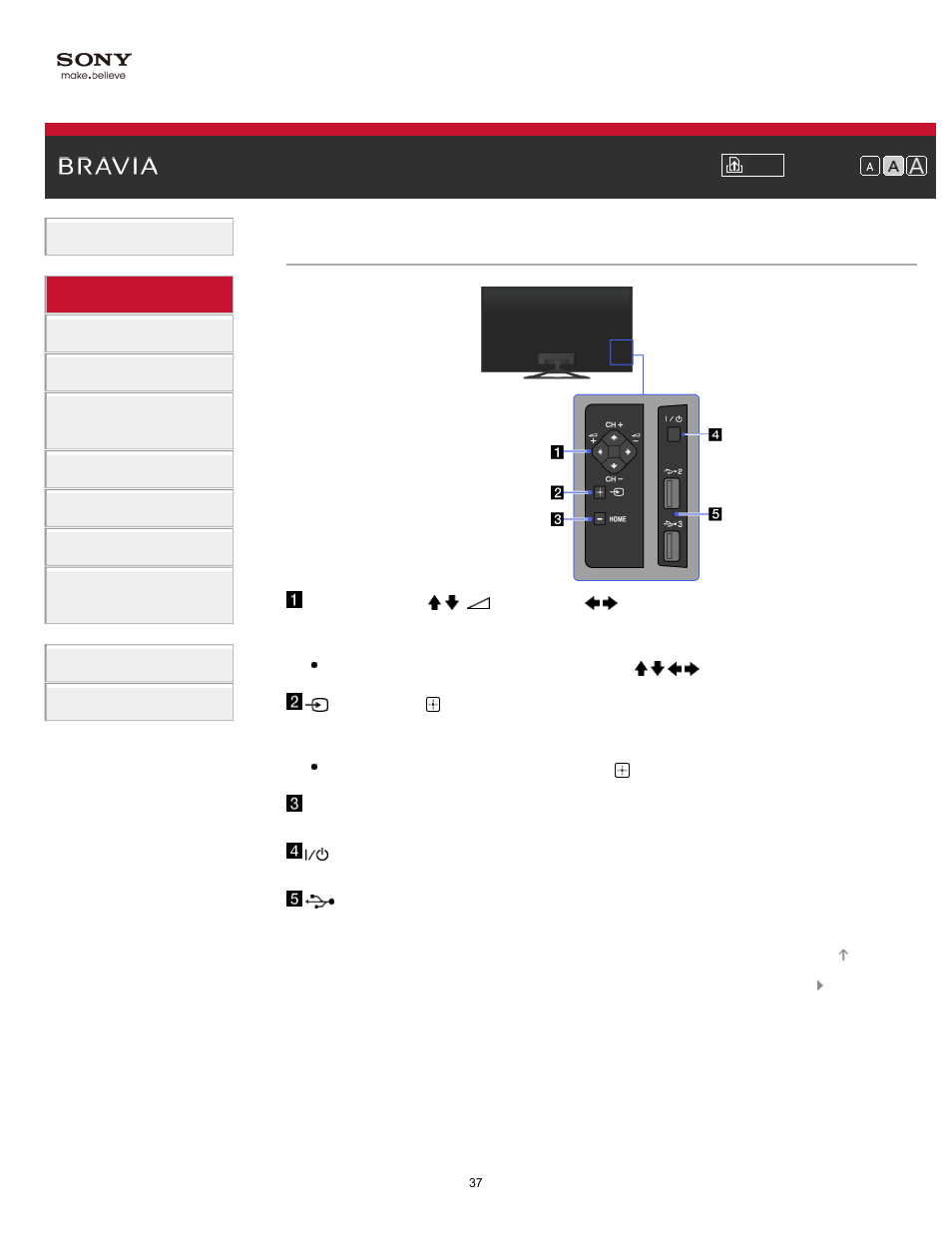 Right | Sony XBR-55X900A User Manual | Page 37 / 211