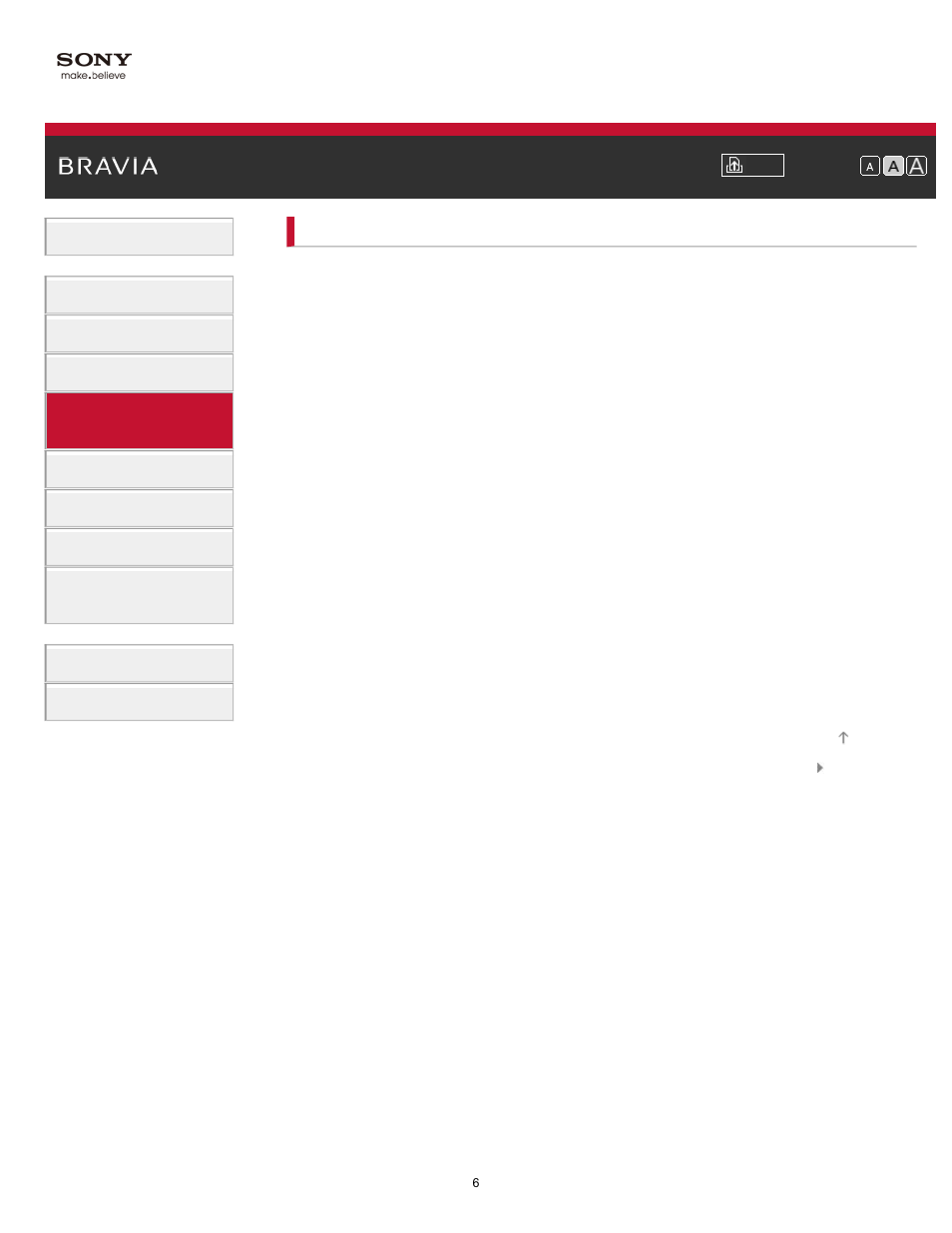 Using “bravia” sync devices | Sony XBR-55X900A User Manual | Page 6 / 211