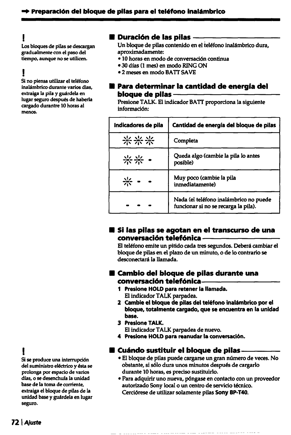 Sony SPP-A5000 User Manual | Page 72 / 108