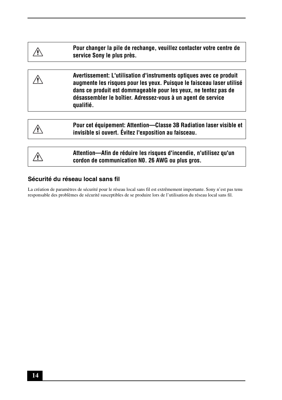 Sony VGN-FJ150 User Manual | Page 14 / 24