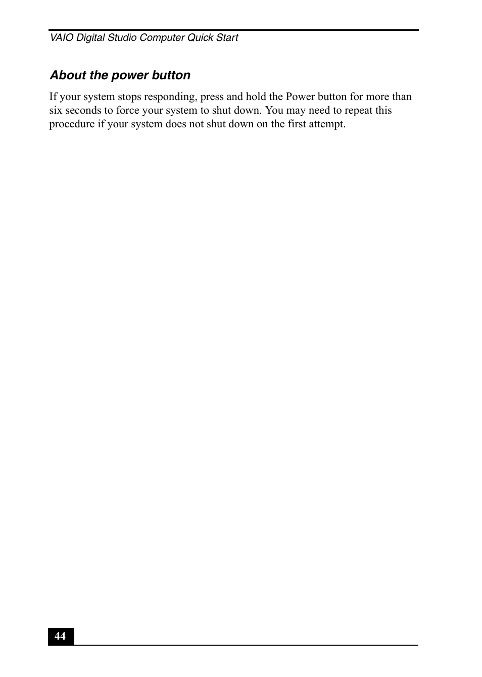 Sony VGC-RA710G User Manual | Page 44 / 80