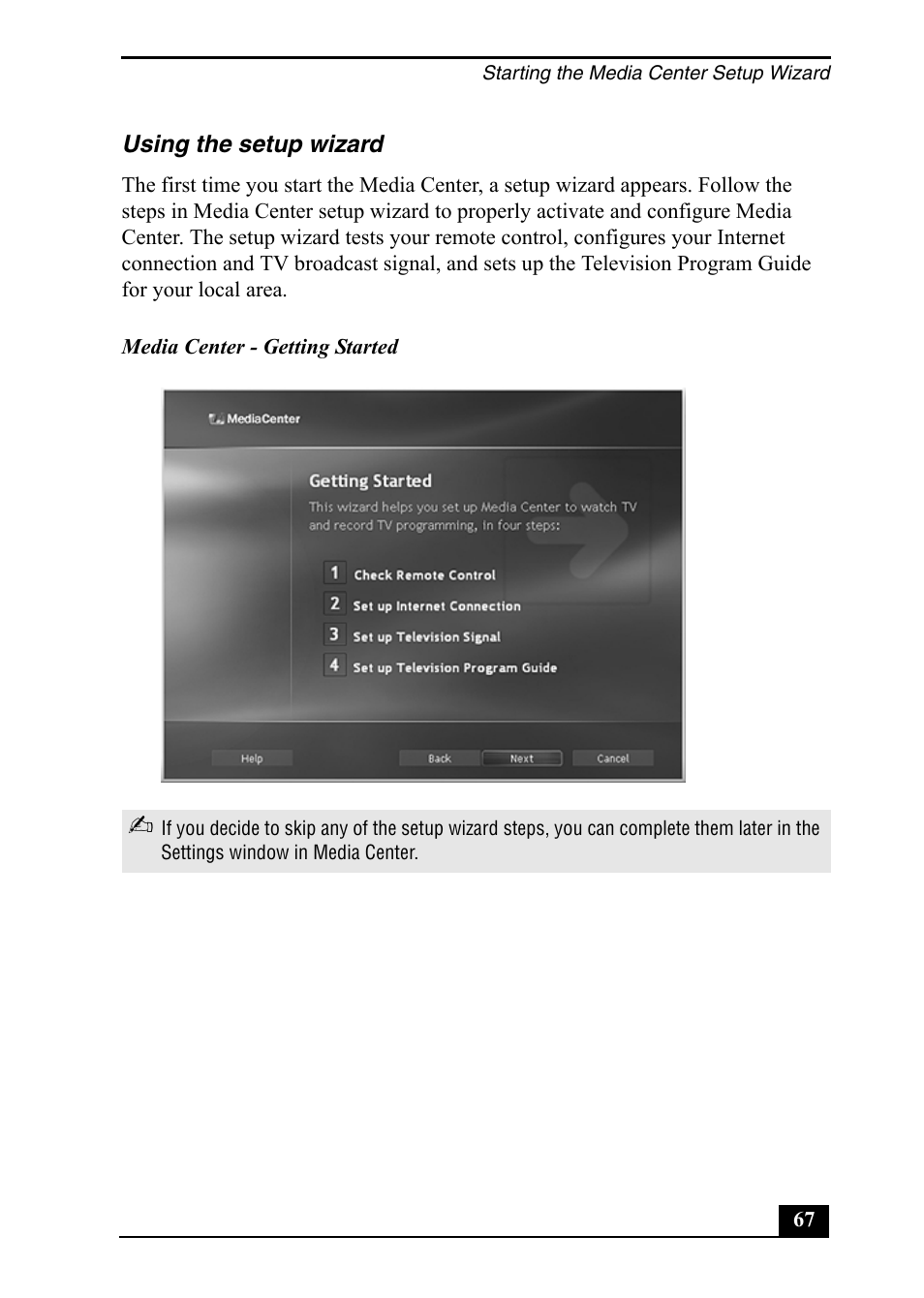 Sony VGC-RA710G User Manual | Page 67 / 80