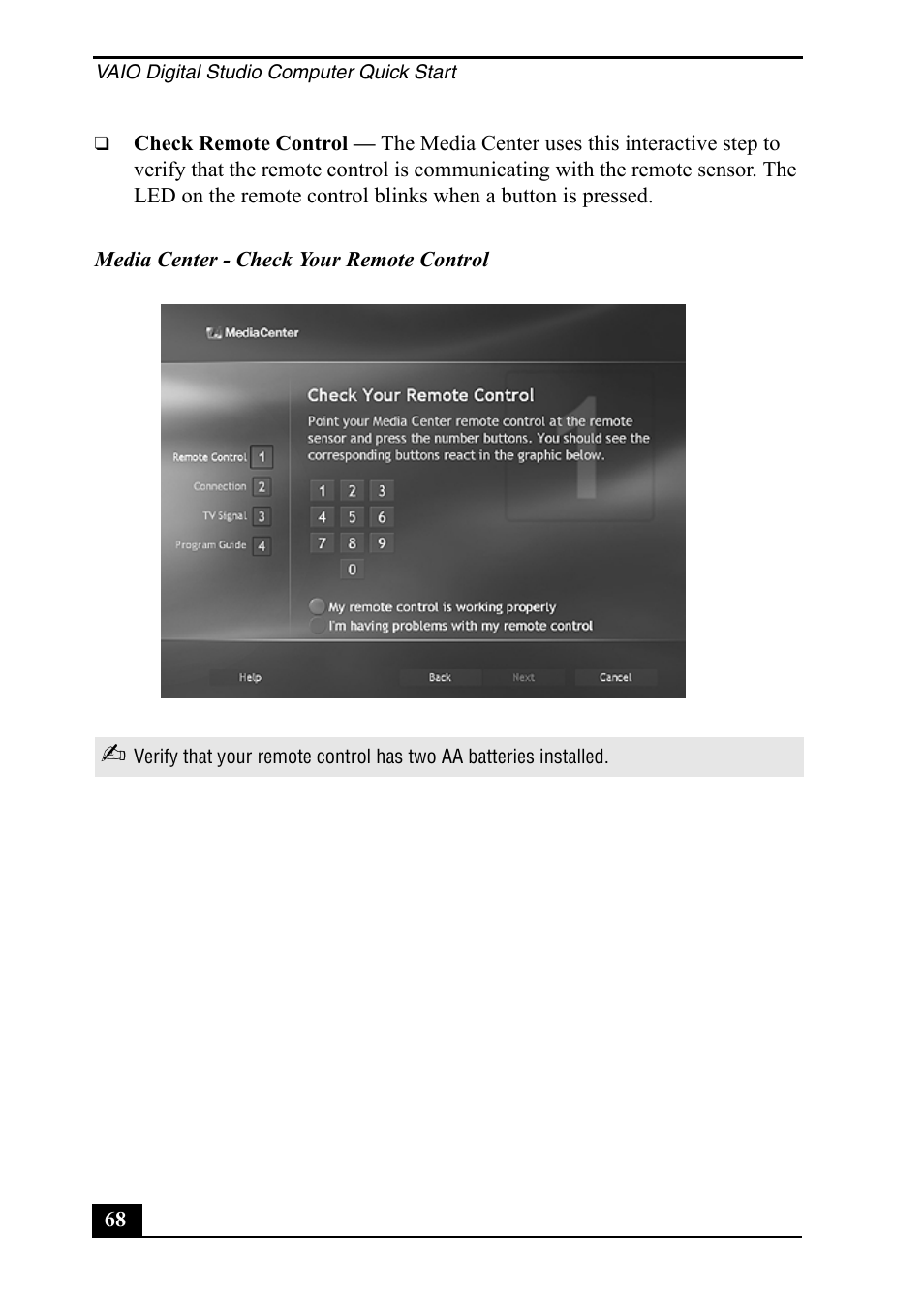 Sony VGC-RA710G User Manual | Page 68 / 80