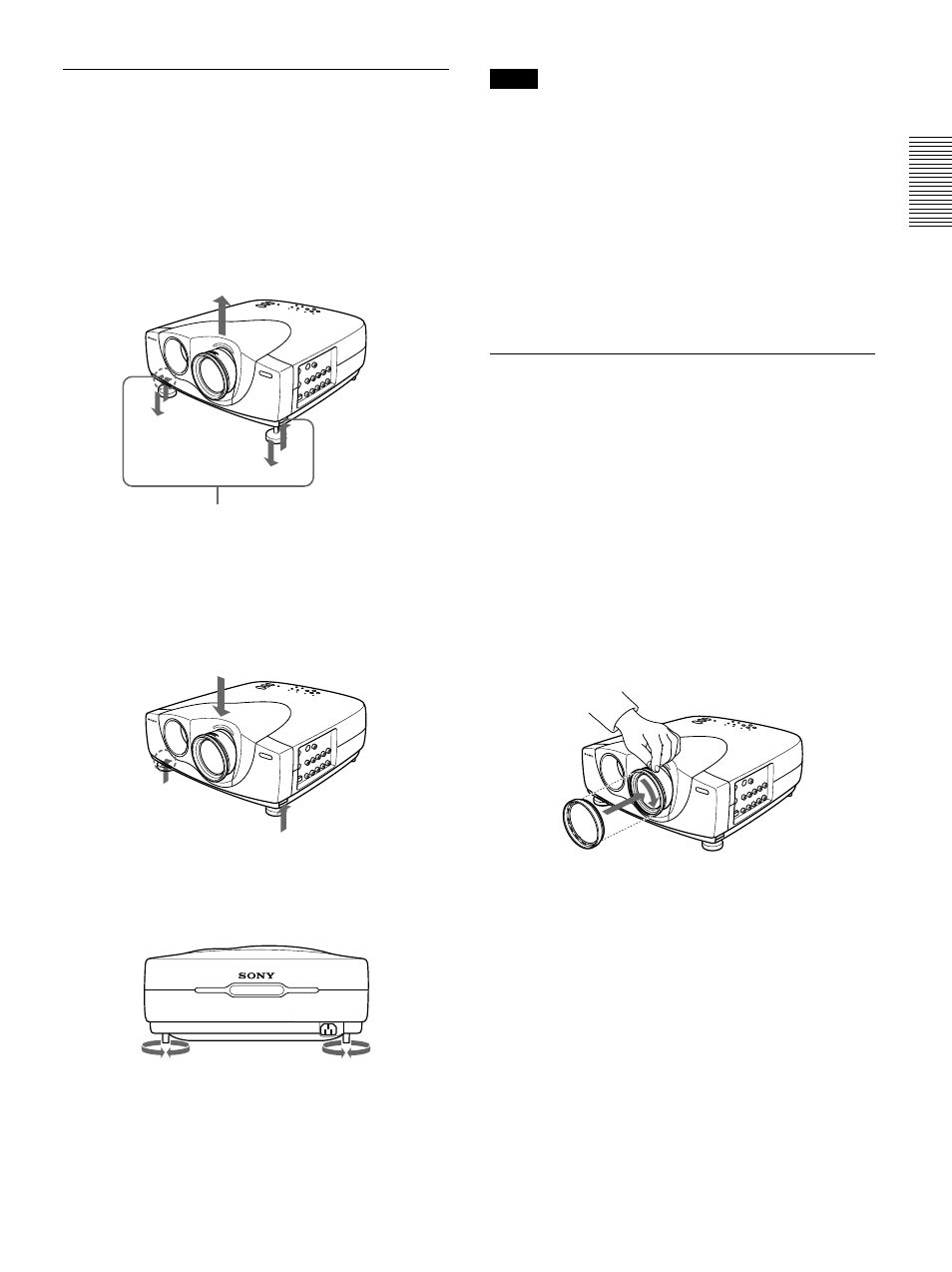 Sony VPL-VW12HT User Manual | Page 107 / 148