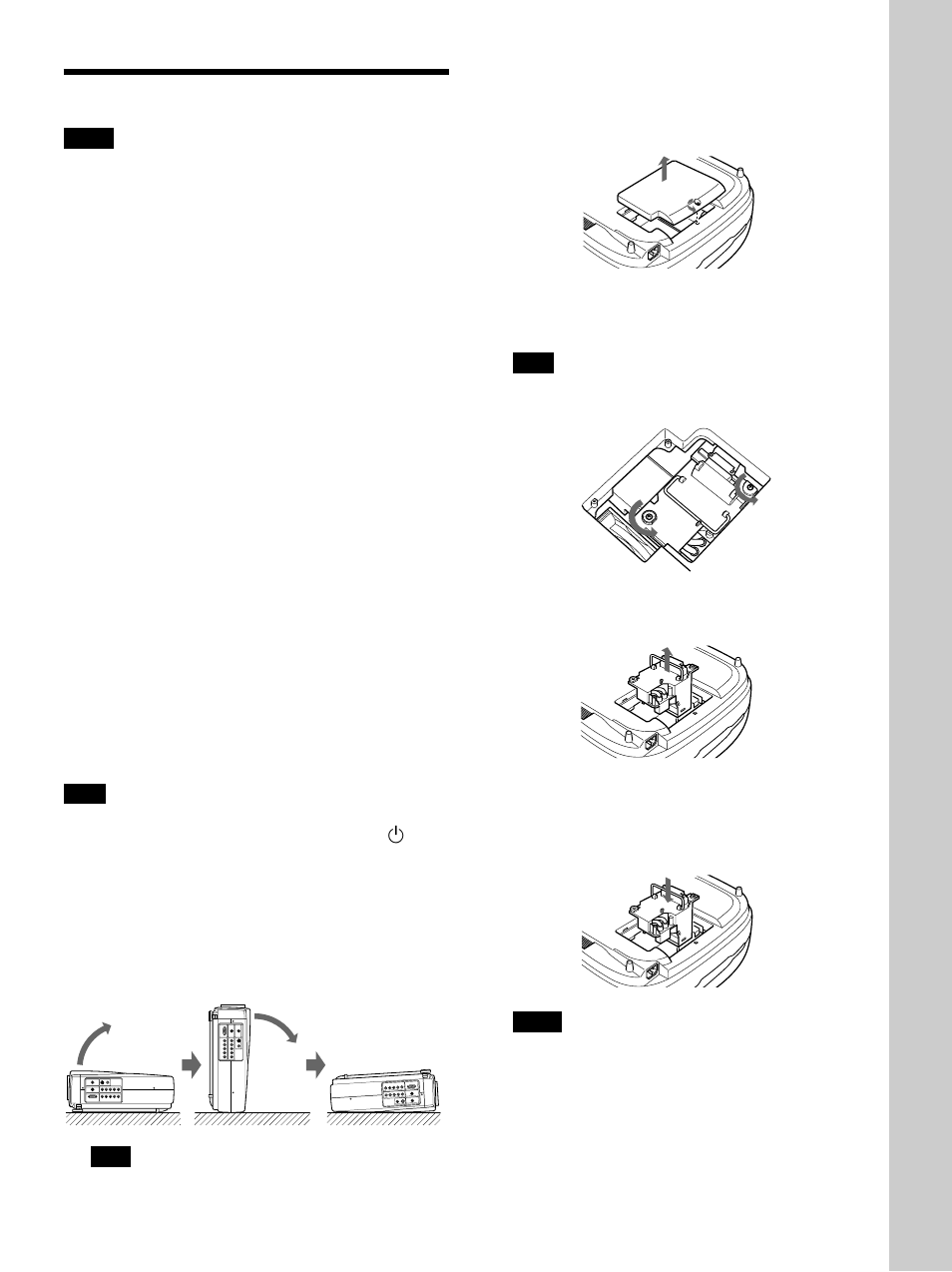 Mantenimiento, Sustitución de la lámpara | Sony VPL-VW12HT User Manual | Page 137 / 148