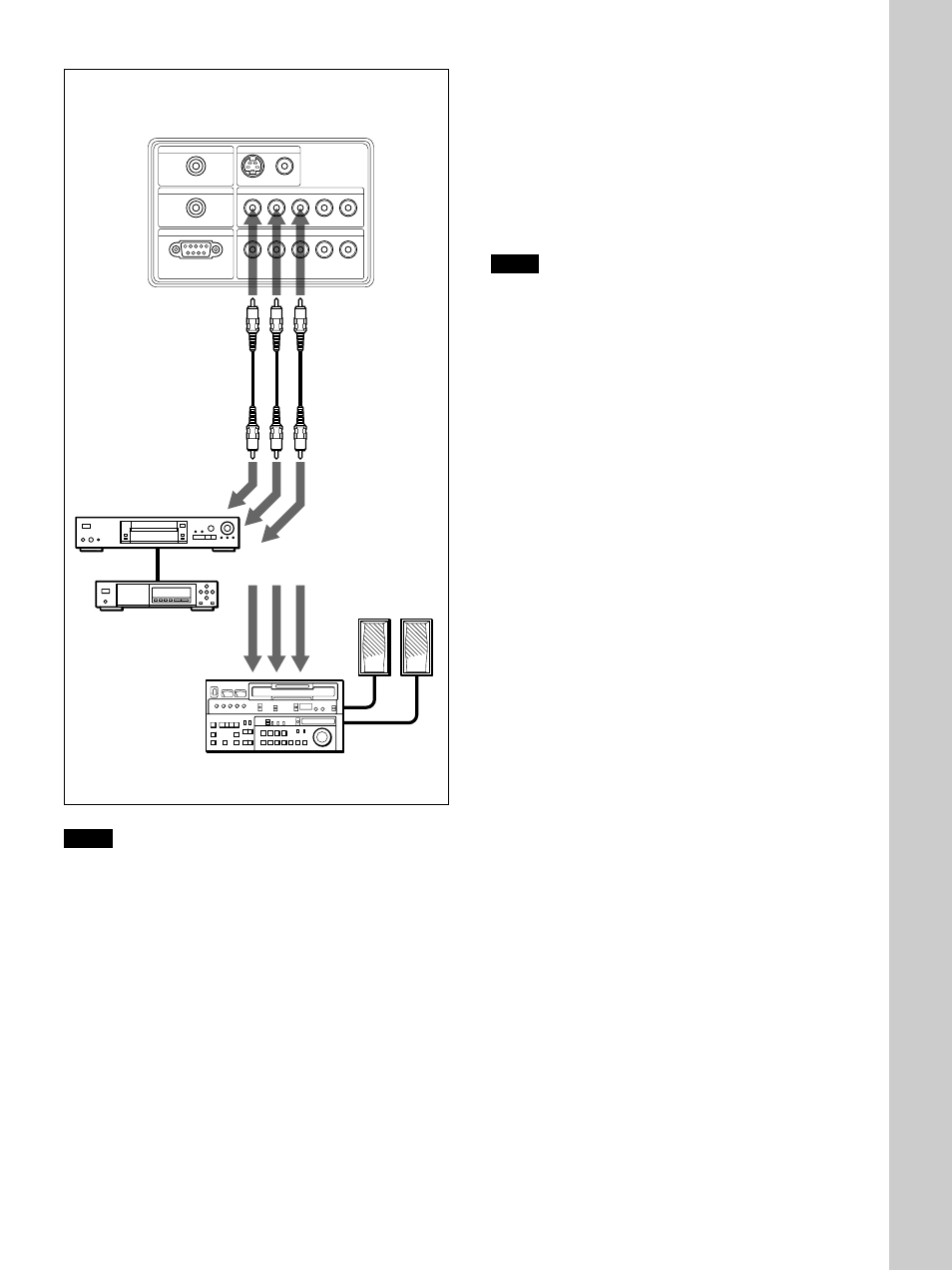 Connecting to a computer, Setting up and pr ojecting, For details on setting, see page 30 (gb) | Sony VPL-VW12HT User Manual | Page 17 / 148