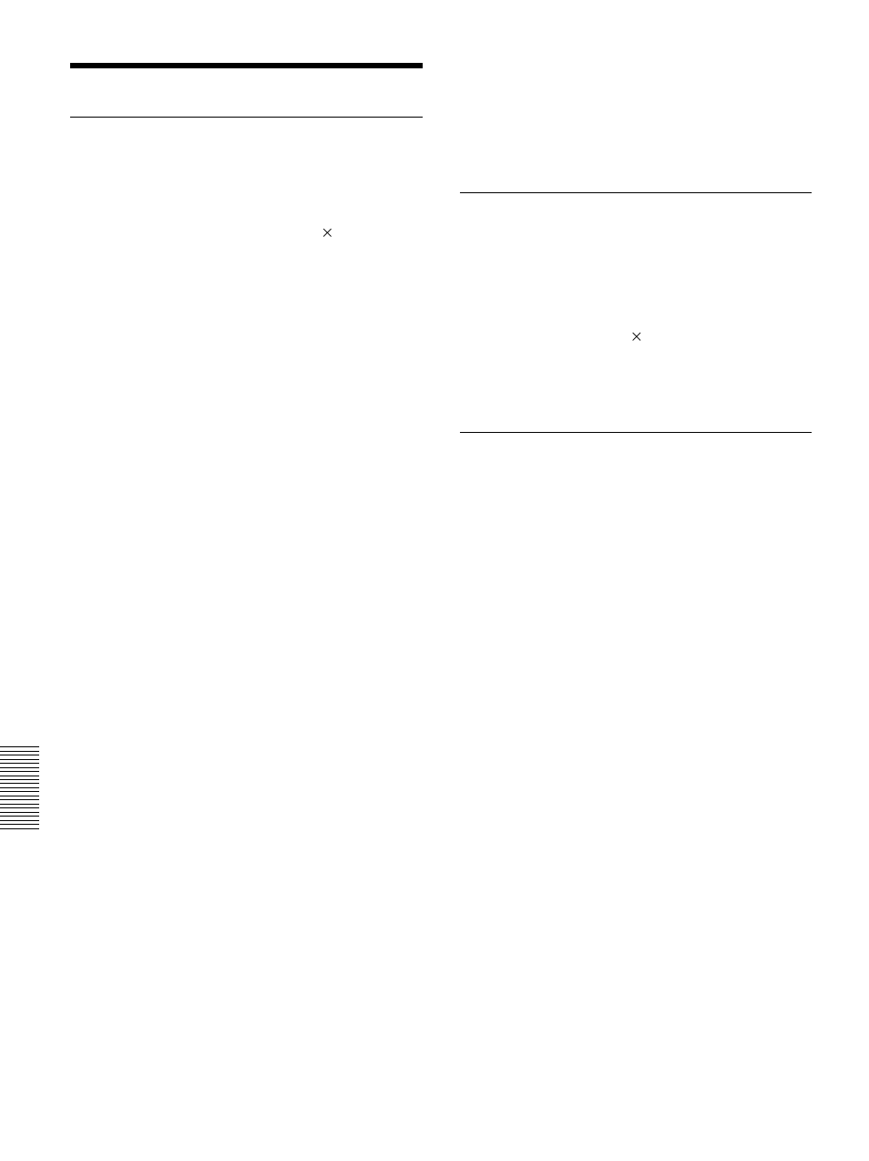 Other, Specifications, Optical characteristics | Electrical characteristics, Input/output | Sony VPL-VW12HT User Manual | Page 46 / 148