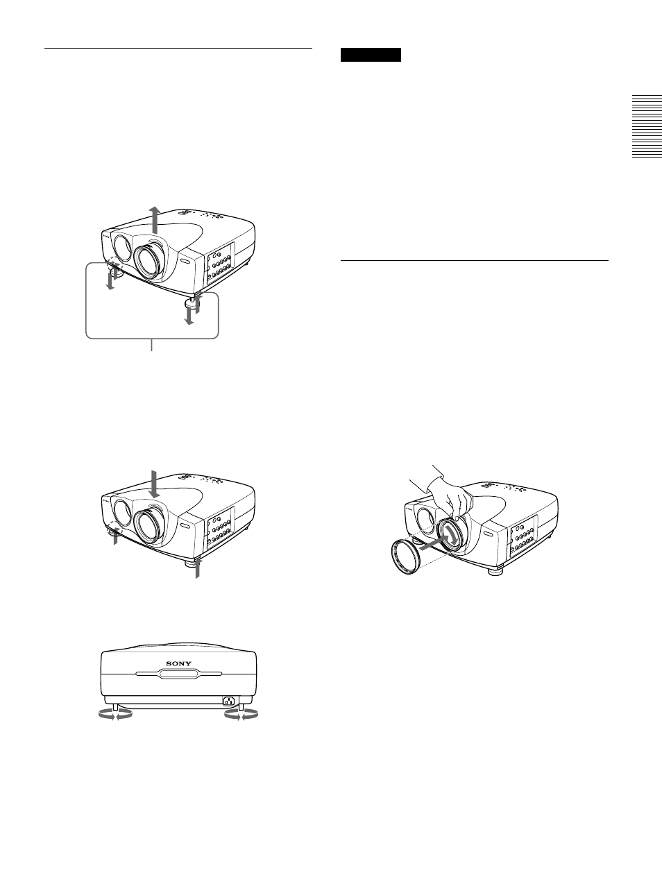 Sony VPL-VW12HT User Manual | Page 59 / 148