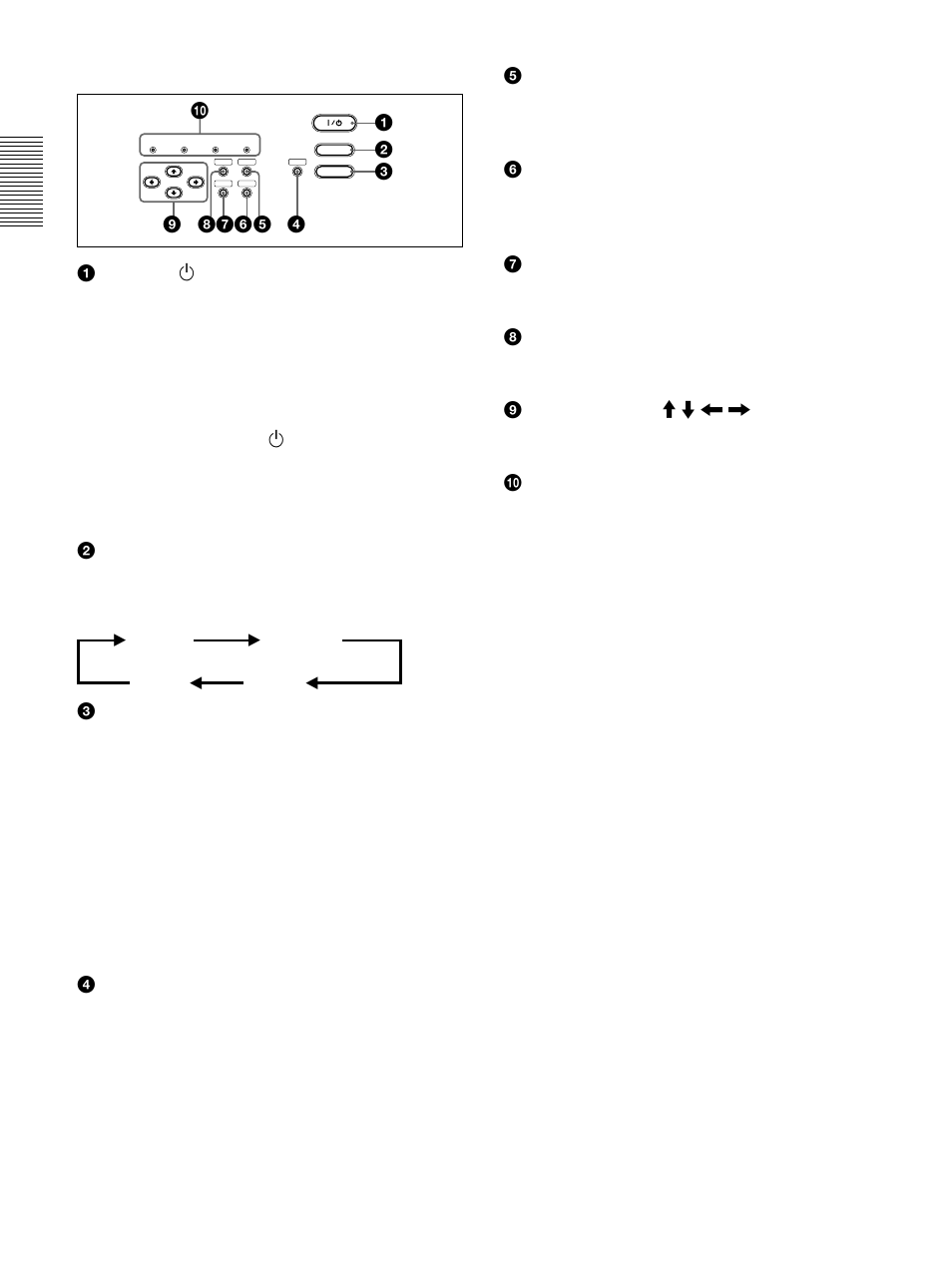 Panneau de commande | Sony VPL-VW12HT User Manual | Page 60 / 148