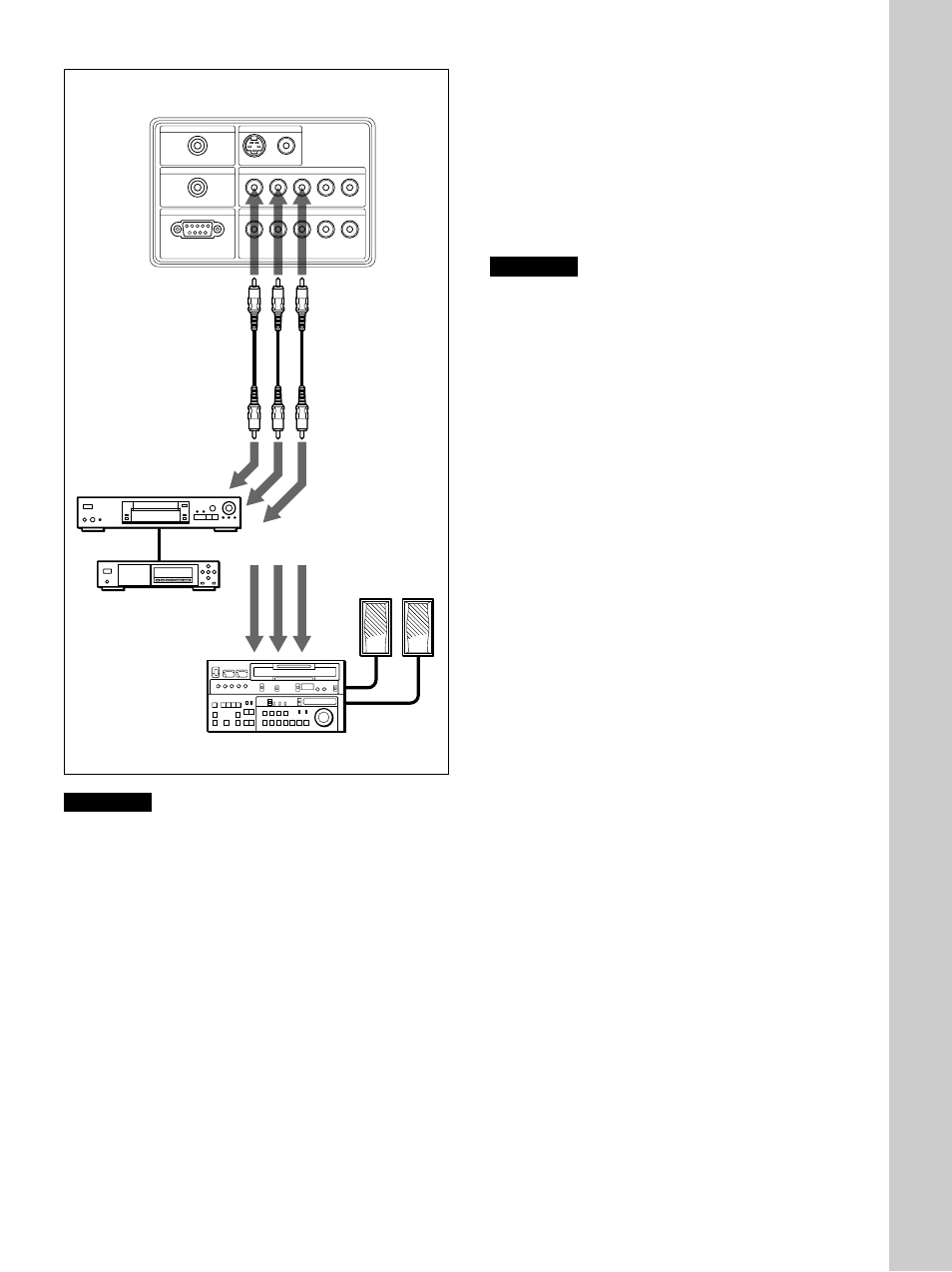 Raccordement à un ordinateur, Installation et pr ojection | Sony VPL-VW12HT User Manual | Page 65 / 148