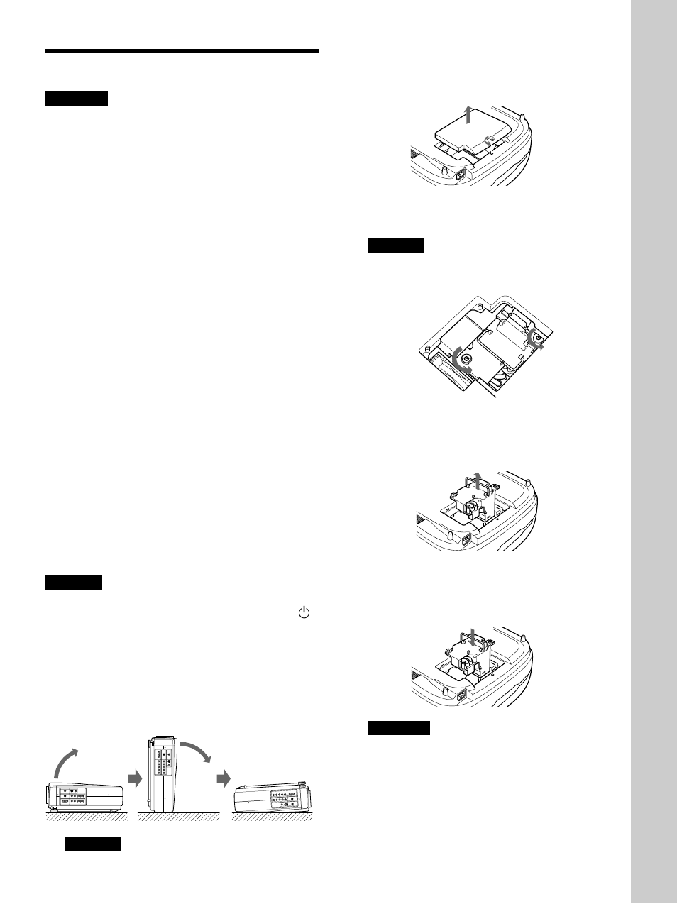 Entretien, Remplacement de la lampe | Sony VPL-VW12HT User Manual | Page 89 / 148