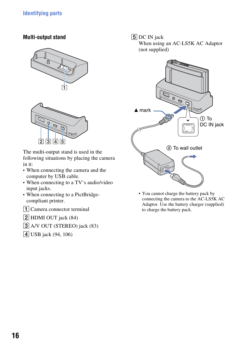 Sony DSC-T500 User Manual | Page 16 / 135