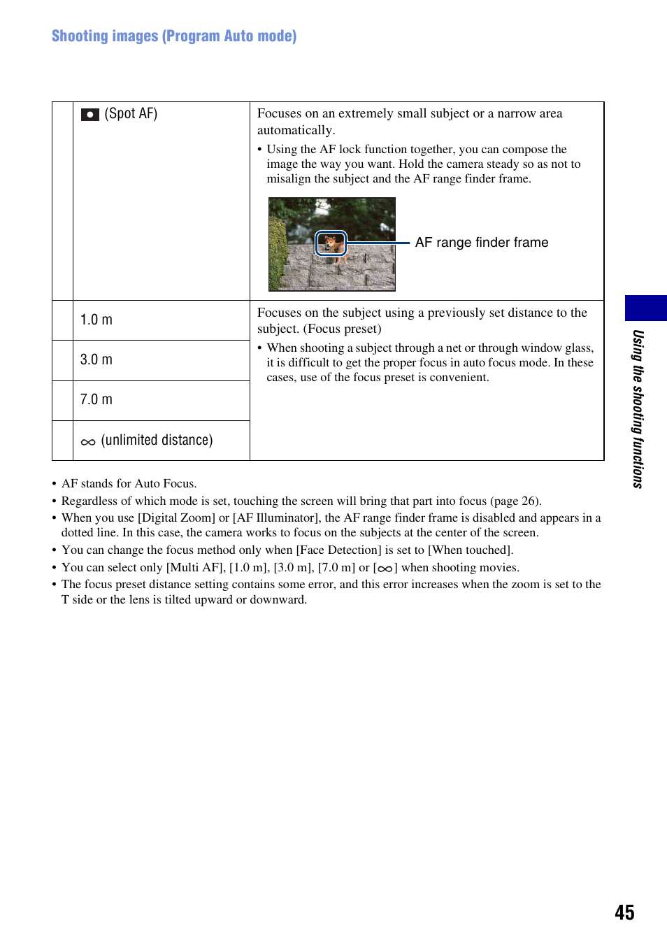 Sony DSC-T500 User Manual | Page 45 / 135