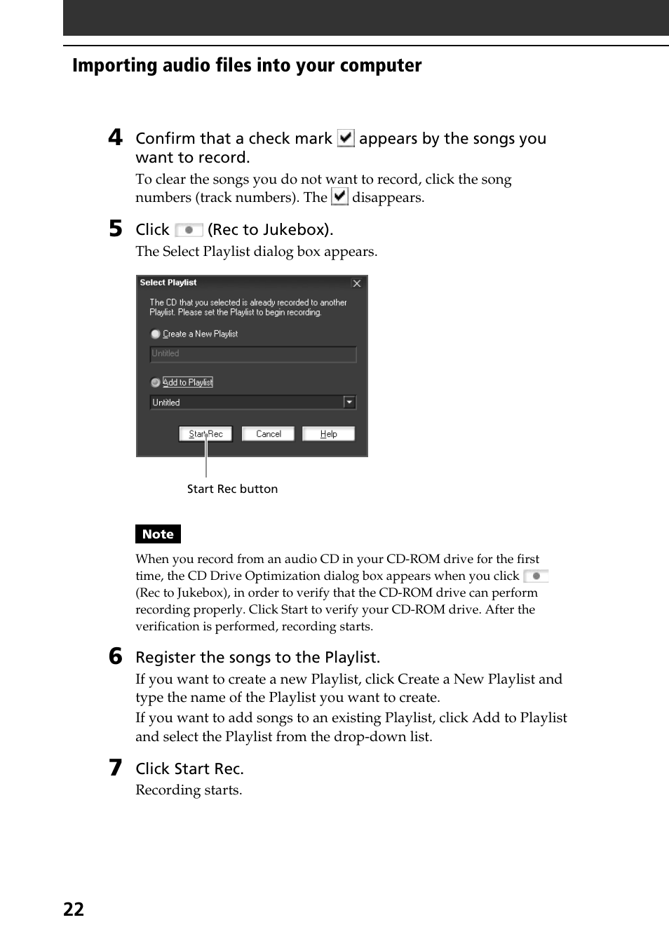 Sony PEG-N710C User Manual | Page 22 / 104