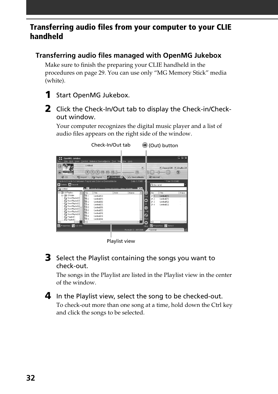 Sony PEG-N710C User Manual | Page 32 / 104