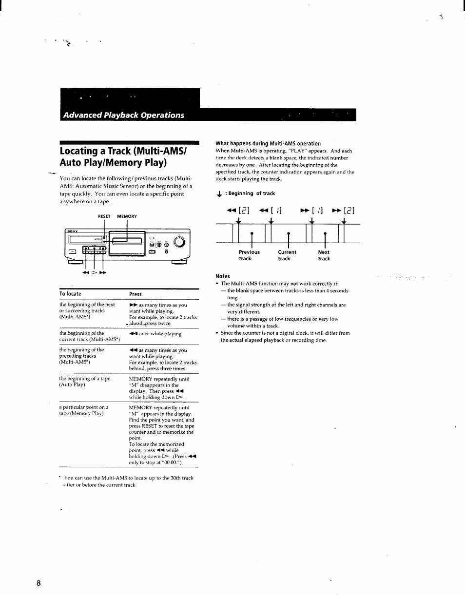 Sony TC-KE400S User Manual | Page 8 / 15