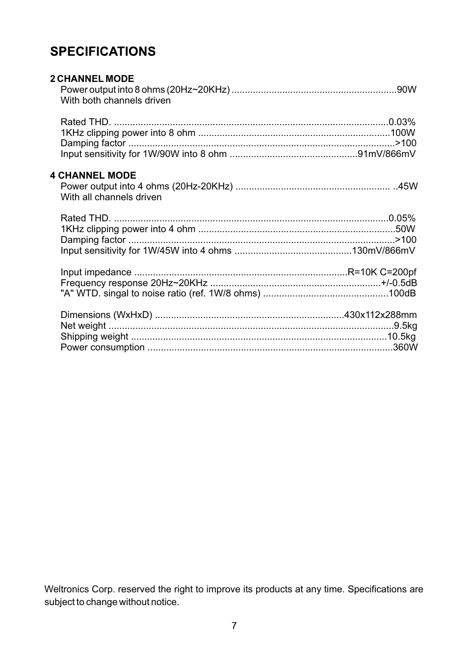 AMC 2445a User Manual | Page 9 / 12