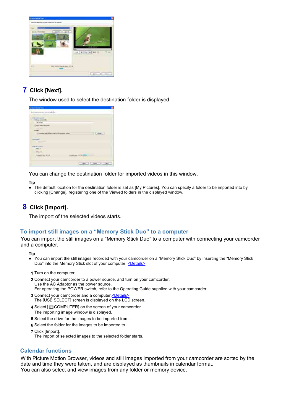 Sony HDR-UX1 User Manual | Page 16 / 91
