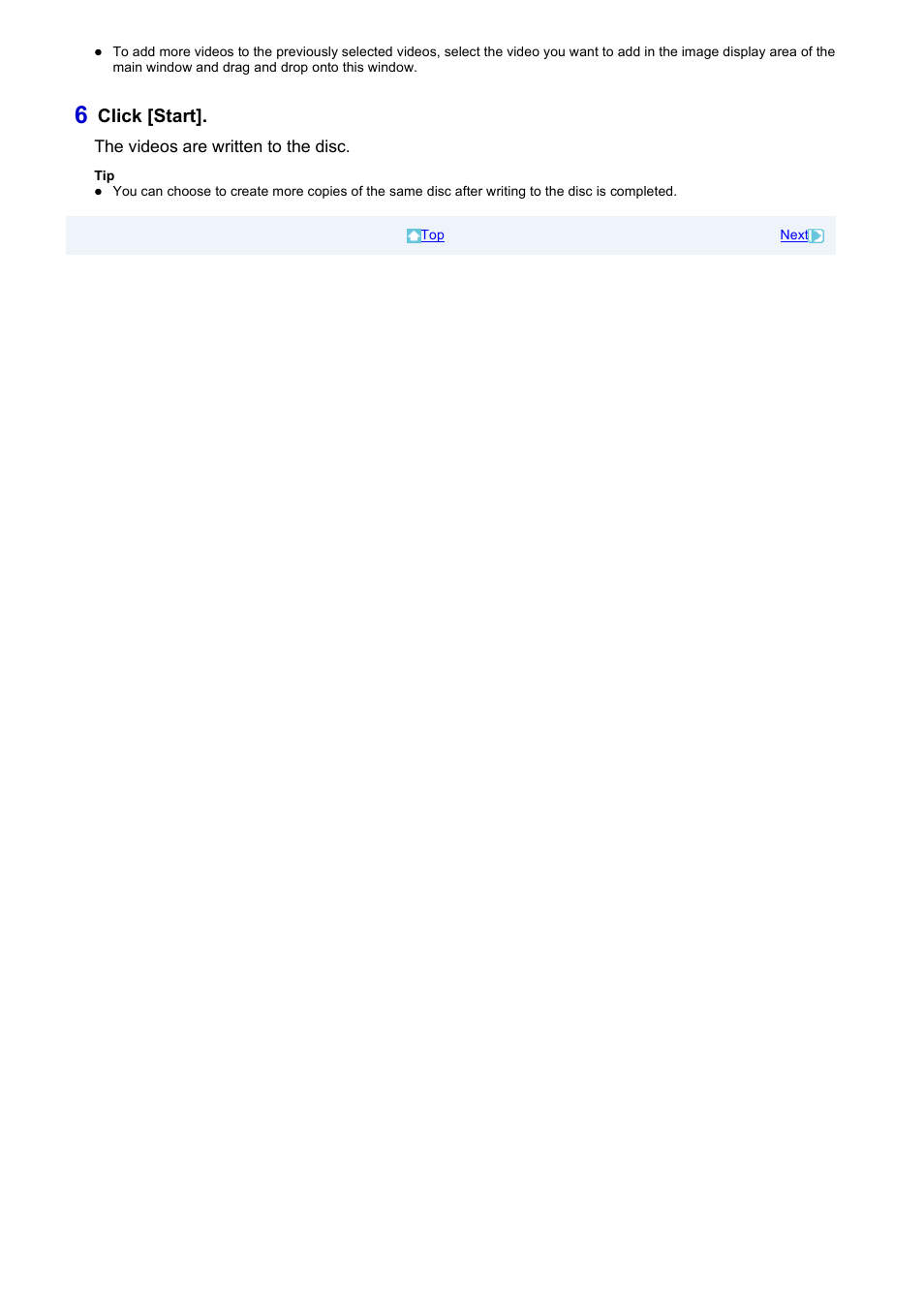 Click [start | Sony HDR-UX1 User Manual | Page 29 / 91
