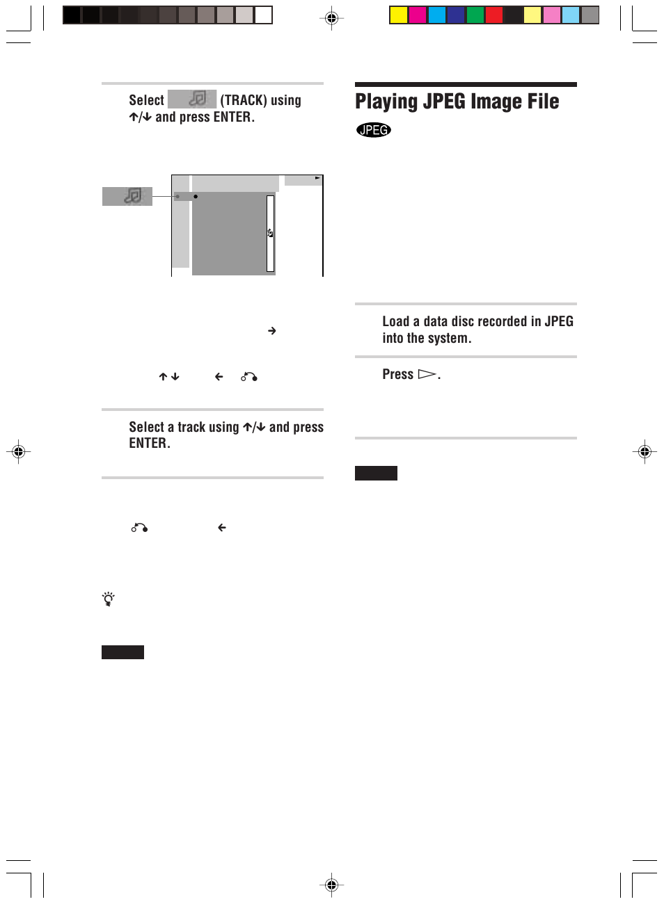 Playing jpeg image file | Sony HT-C800DP User Manual | Page 34 / 84