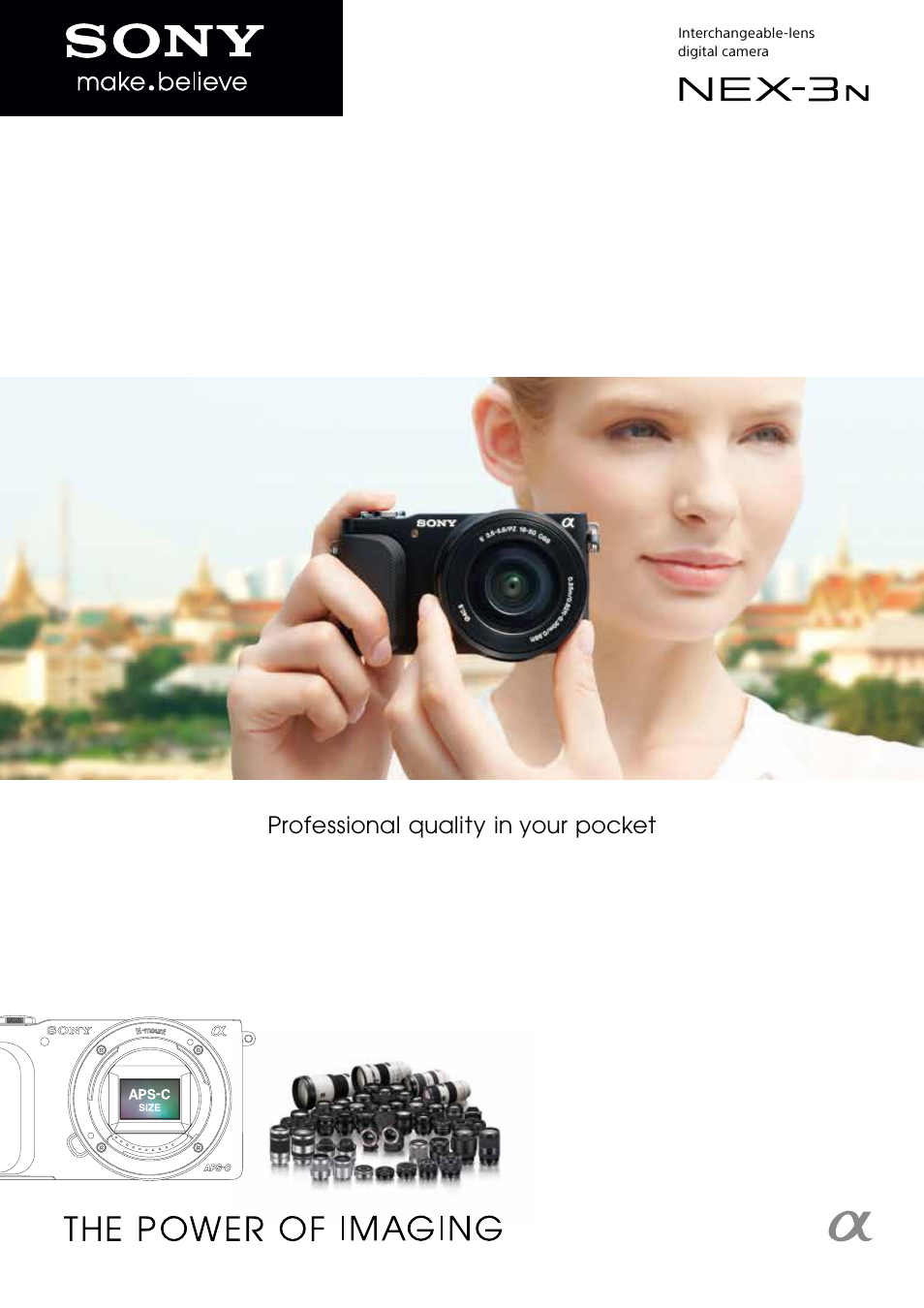 Sony NEX-3NL User Manual | 16 pages
