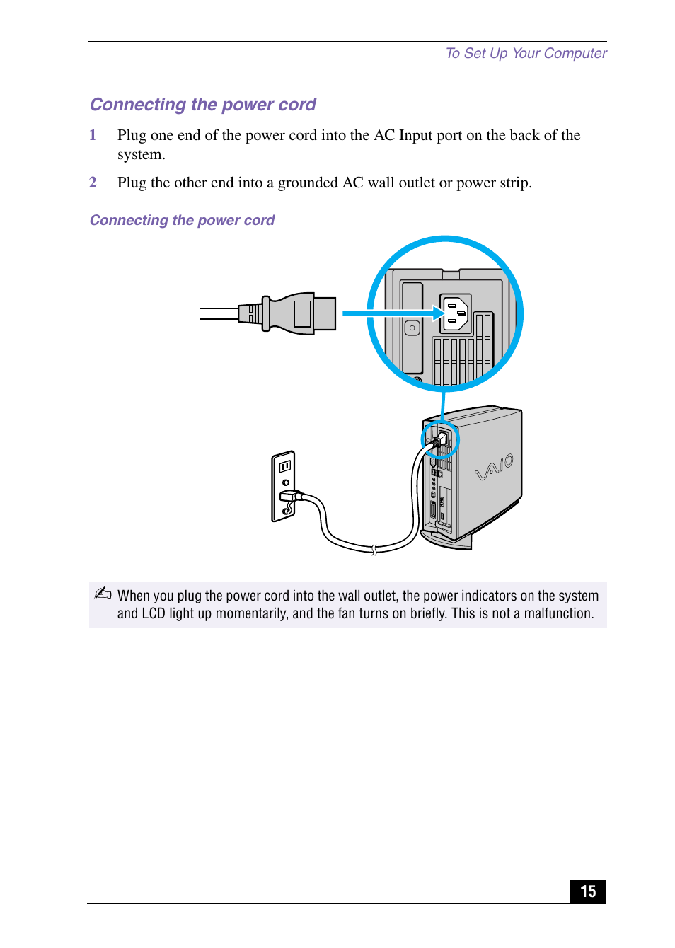 Sony PCV-LX920 User Manual | Page 15 / 56