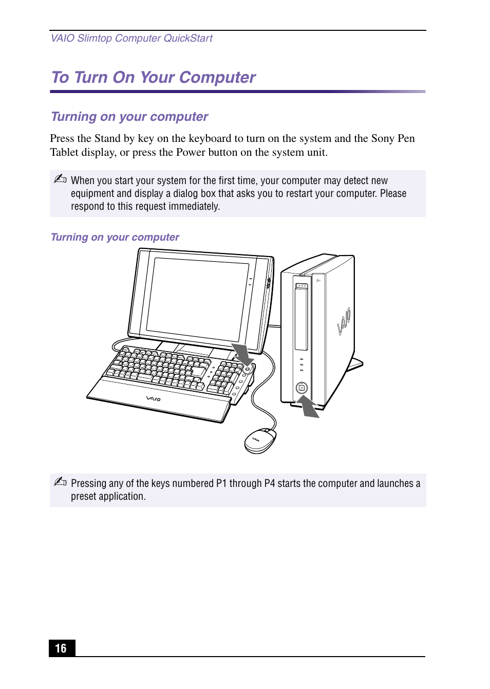 Sony PCV-LX920 User Manual | Page 16 / 56