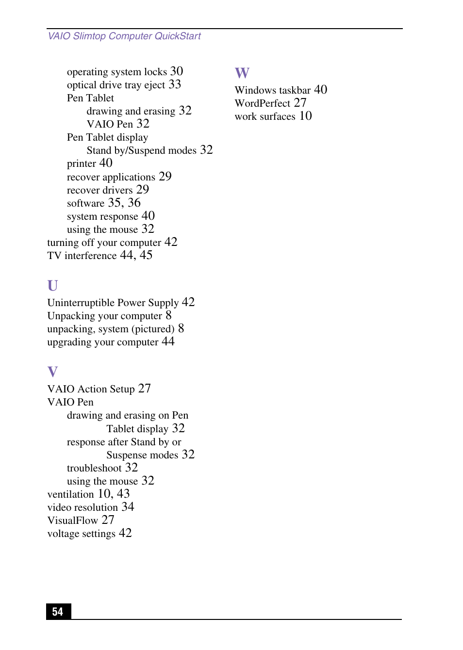 Sony PCV-LX920 User Manual | Page 54 / 56