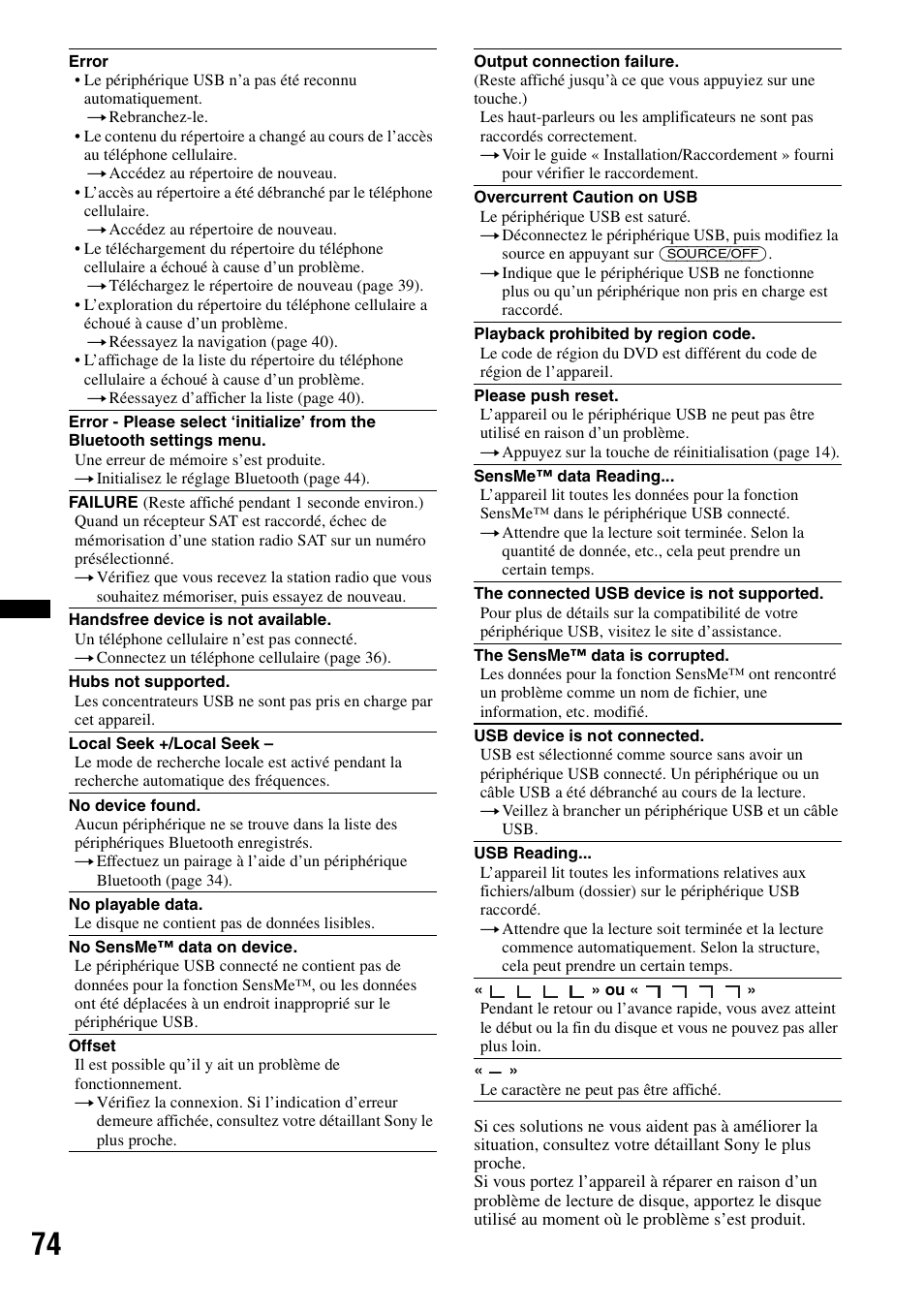 Sony XAV-72BT User Manual | Page 146 / 228